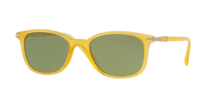 Persol PO3183S Pillow Sunglasses  10484E-MATTE YELLOW 52-19-145 - Color Map yellow