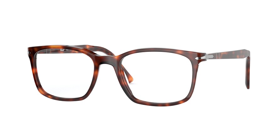 Persol PO3189VA Rectangle Eyeglasses  24-HAVANA 53-18-145 - Color Map havana