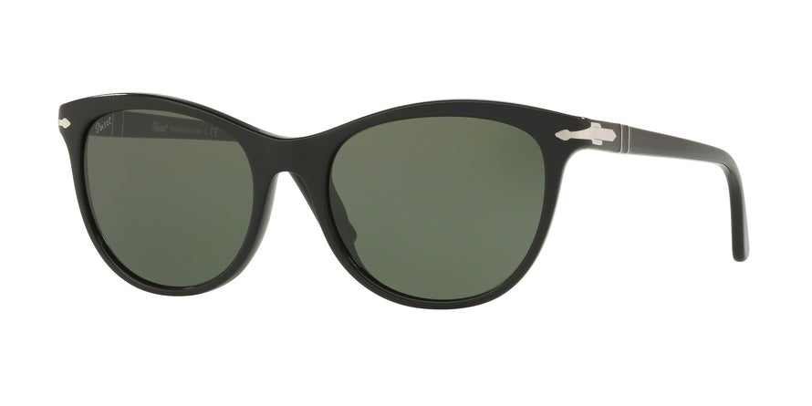 Persol PO3190S Cat Eye Sunglasses  95/31-BLACK 54-18-145 - Color Map black