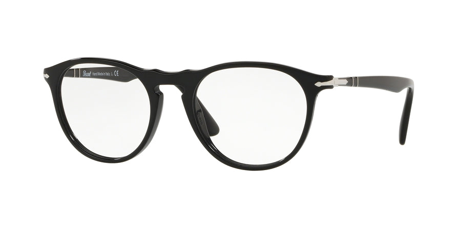 Persol PO3205V Phantos Eyeglasses  95-BLACK 51-19-145 - Color Map black