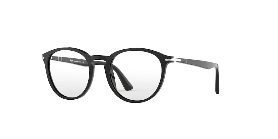 Persol PO3212V Phantos Eyeglasses  95-BLACK 52-20-145 - Color Map black