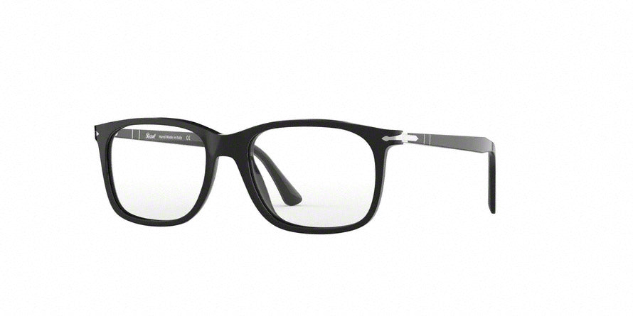 Persol PO3213V Pillow Eyeglasses  95-BLACK 55-18-145 - Color Map black