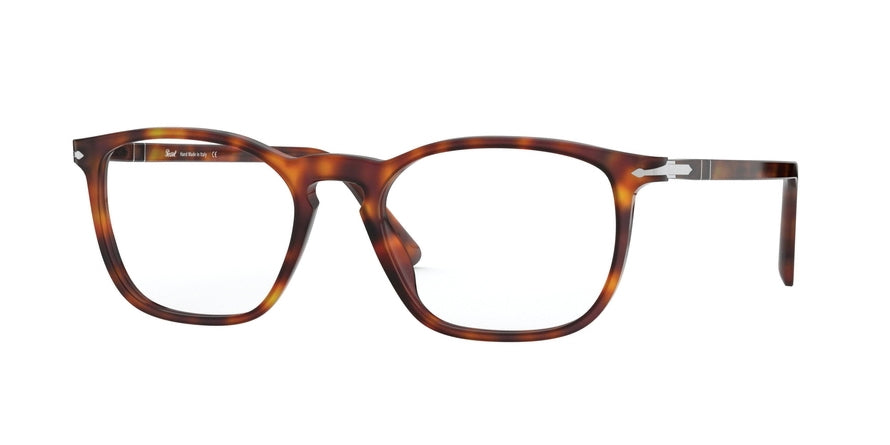 Persol PO3220V Rectangle Eyeglasses  24-HAVANA 54-19-145 - Color Map havana