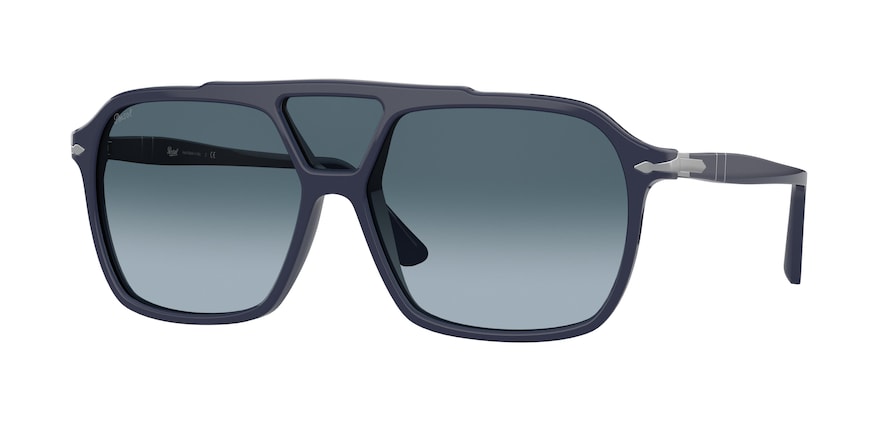 Persol PO3223S Square Sunglasses  1109Q8-BLUE 59-14-145 - Color Map blue