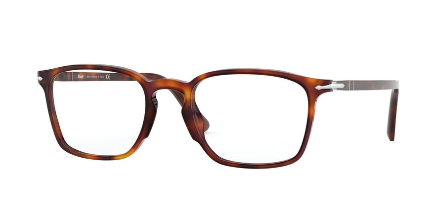 Persol PO3227V Rectangle Eyeglasses  24-HAVANA 54-21-145 - Color Map havana