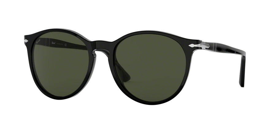 Persol PO3228S Phantos Sunglasses  95/31-BLACK 53-18-145 - Color Map black