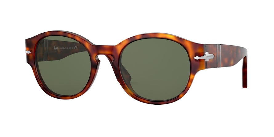 Persol PO3230S Rectangle Sunglasses  24/31-HAVANA 52-21-145 - Color Map havana
