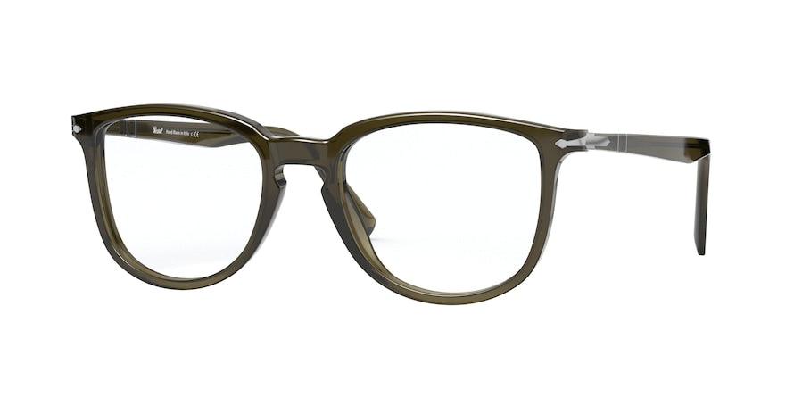 Persol PO3240V Square Eyeglasses  1103-OPAL SMOKE 52-19-145 - Color Map grey