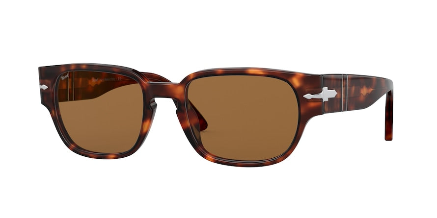 Persol PO3245S Pillow Sunglasses  24/33-HAVANA 52-19-145 - Color Map havana