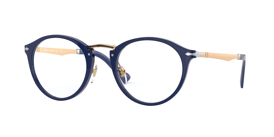 Persol PO3248V Phantos Eyeglasses  181-COBALTO 49-22-145 - Color Map blue