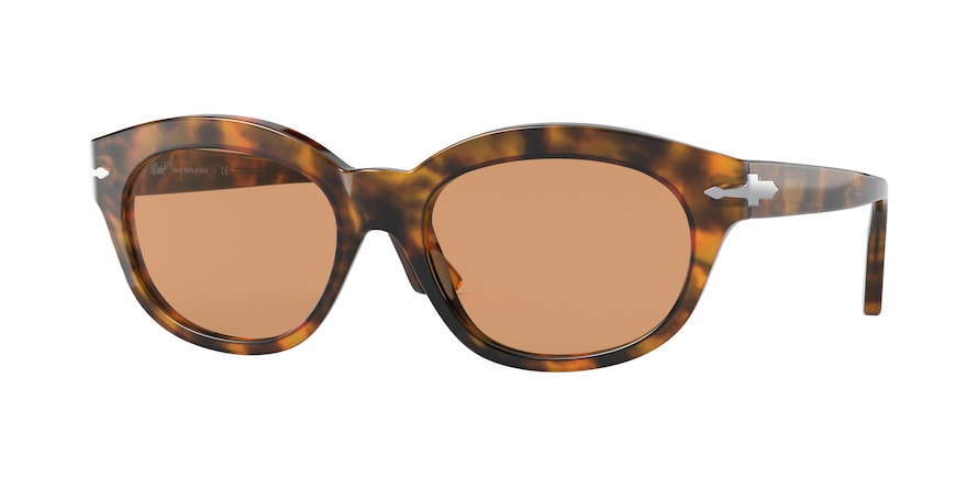 Persol PO3250S Pillow Sunglasses  108/53-CAFFE' 55-18-140 - Color Map havana