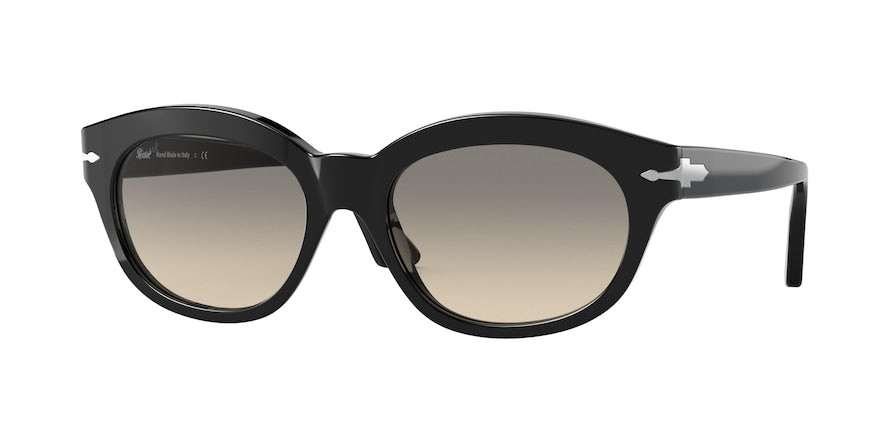 Persol PO3250S Pillow Sunglasses  95/32-BLACK 55-18-140 - Color Map black