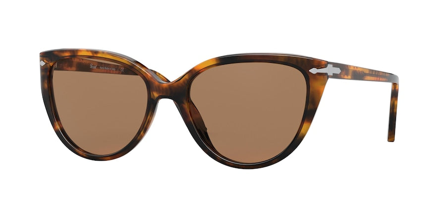 Persol PO3251S Butterfly Sunglasses  108/53-CAFFE' 55-18-145 - Color Map havana