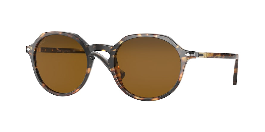 Persol PO3255S Phantos Sunglasses  108133-TORTOISE BROWN/TORTOISE 51-20-140 - Color Map havana