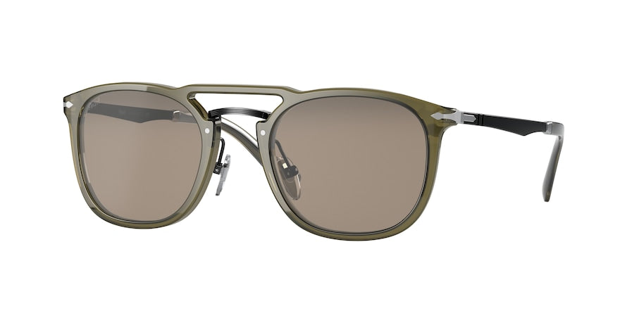 Persol PO3265S Phantos Sunglasses  1103R5-GREY TRASPARENT 50-22-140 - Color Map grey