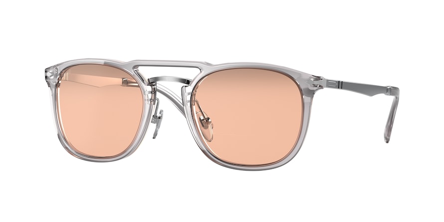 Persol PO3265S Phantos Sunglasses  309/4Q-TRASPARENT GREY 50-22-140 - Color Map grey