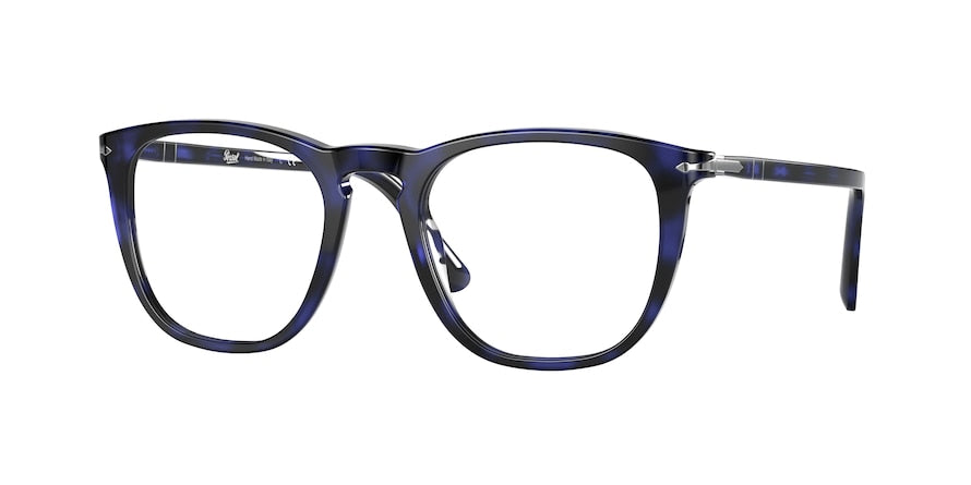 Persol PO3266V Pillow Eyeglasses  1099-BLUE 50-20-145 - Color Map blue