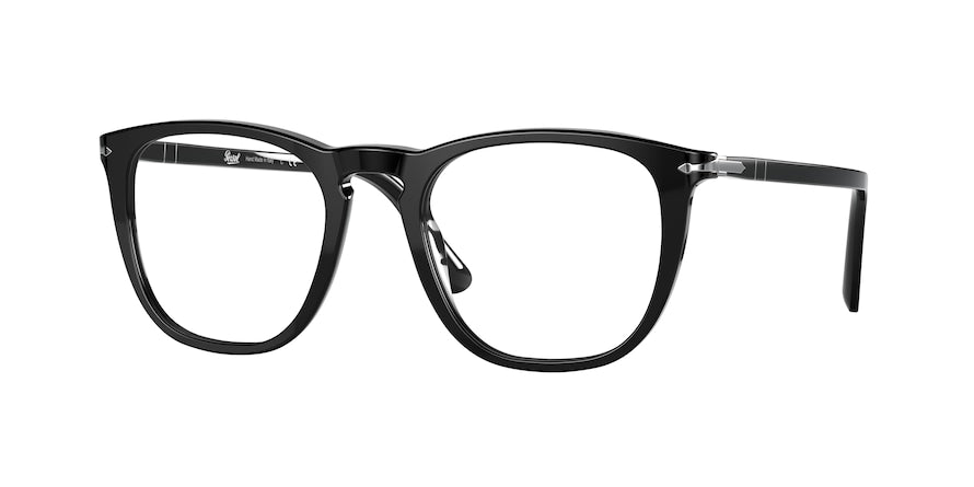 Persol PO3266V Pillow Eyeglasses  95-BLACK 50-20-145 - Color Map black