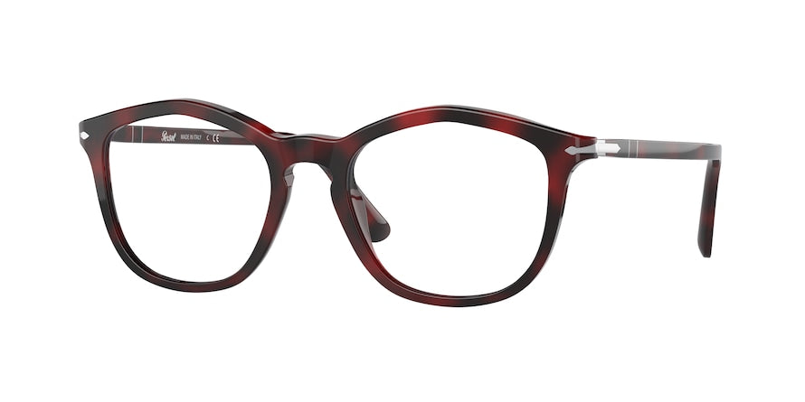Persol PO3267V Irregular Eyeglasses  1100-SPOTTED BROWN 51-19-145 - Color Map multi