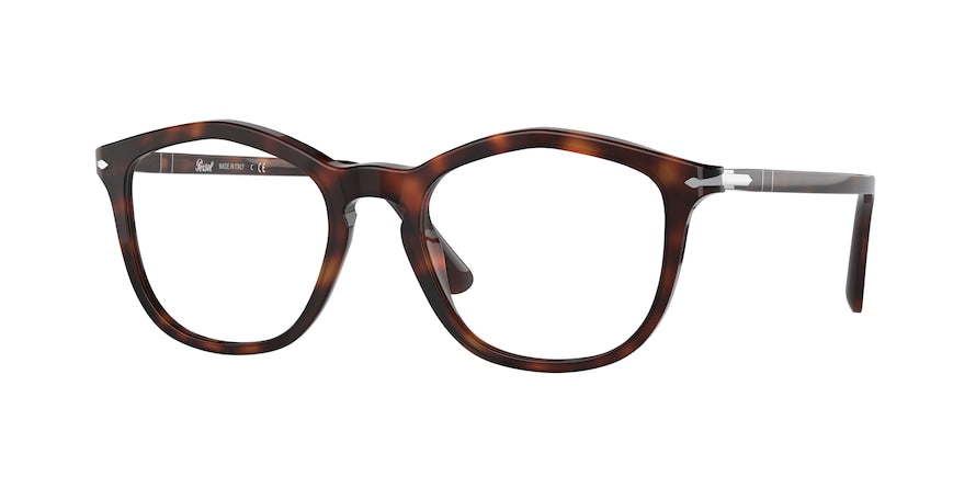 Persol PO3267V Irregular Eyeglasses  24-HAVANA 51-19-145 - Color Map havana