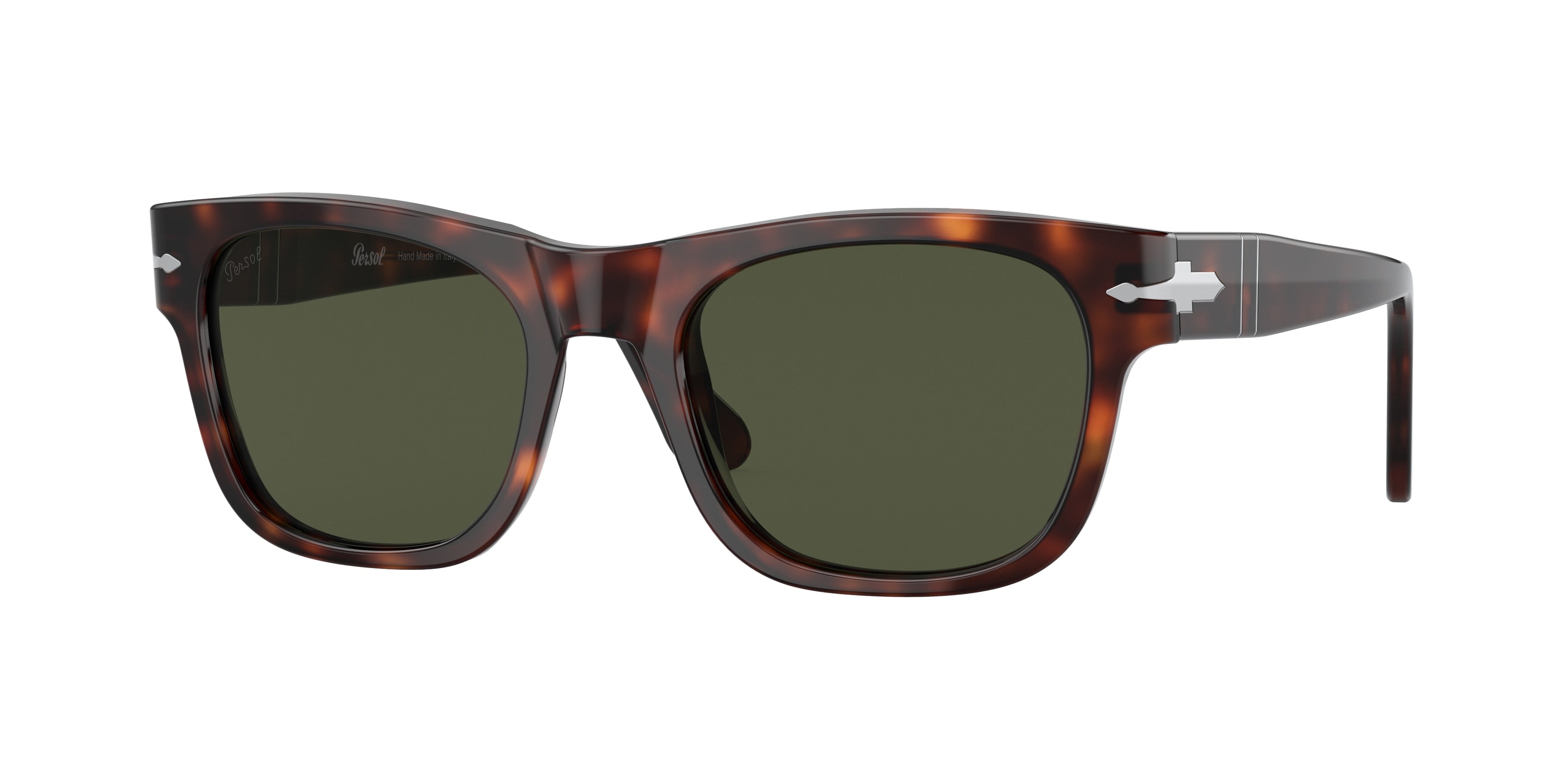 Persol PO3269S Rectangle Sunglasses  24/31-Havana 54-145-20 - Color Map Tortoise