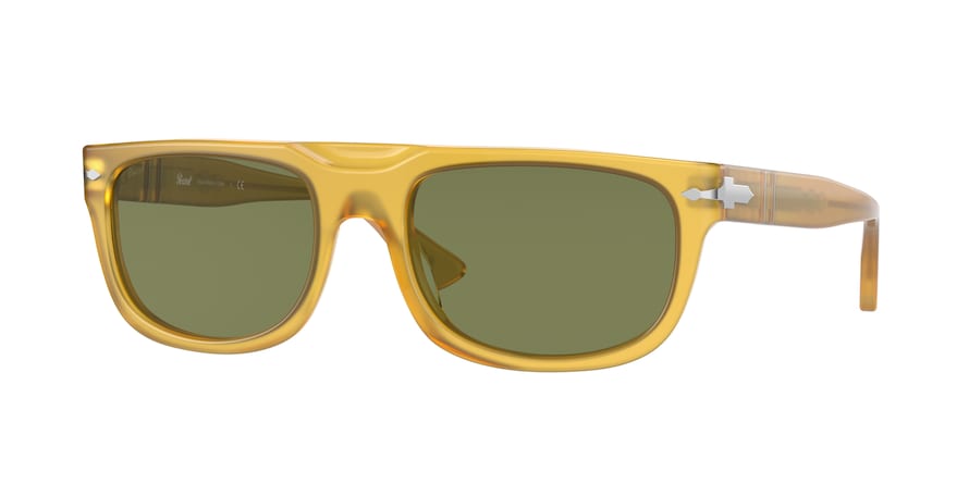 Persol PO3271S Rectangle Sunglasses  204/4E-MIELE 55-19-145 - Color Map honey