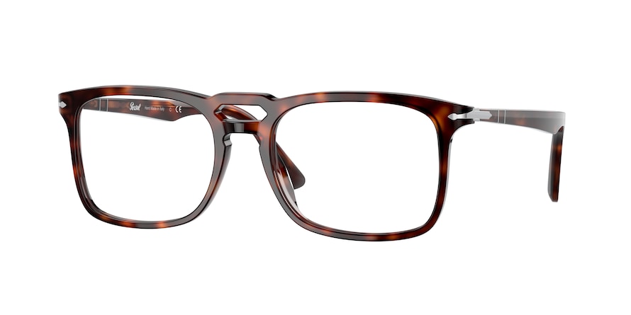 Persol PO3277V Pillow Eyeglasses  24-HAVANA 54-18-145 - Color Map havana