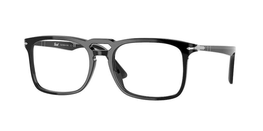 Persol PO3277V Pillow Eyeglasses  95-BLACK 54-18-145 - Color Map black