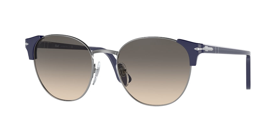 Persol PO3280S Phantos Sunglasses  114432-CRAYON BLUE/GUNMETAL 52-19-145 - Color Map multi