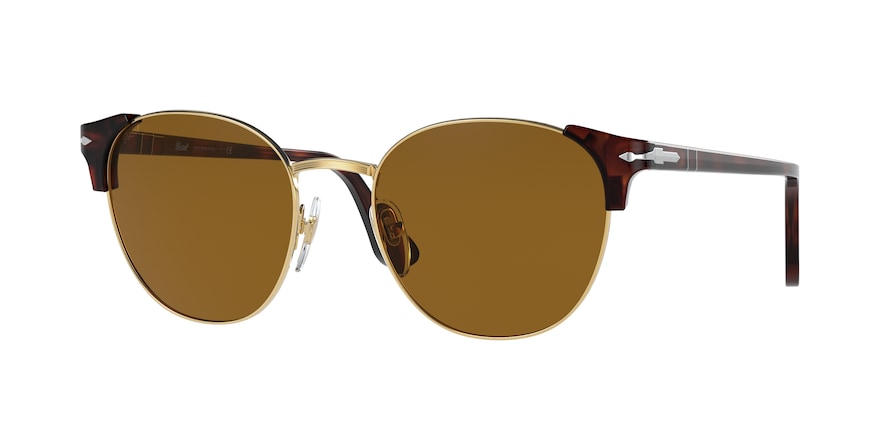 Persol PO3280S Phantos Sunglasses  24/33-HAVANA/GOLD 52-19-145 - Color Map multi