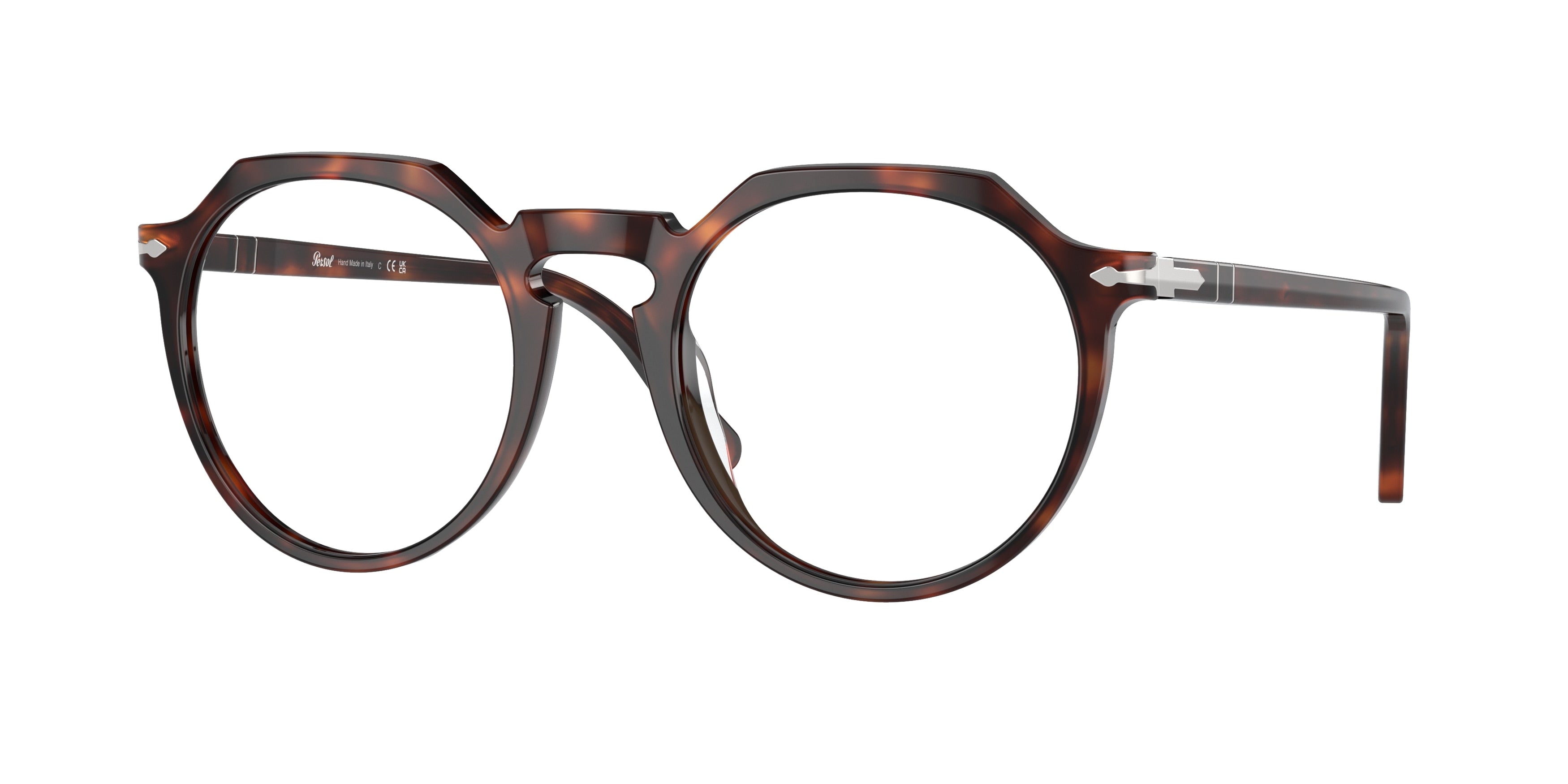 Persol PO3281V Phantos Eyeglasses  24-Havana 50-145-21 - Color Map Tortoise