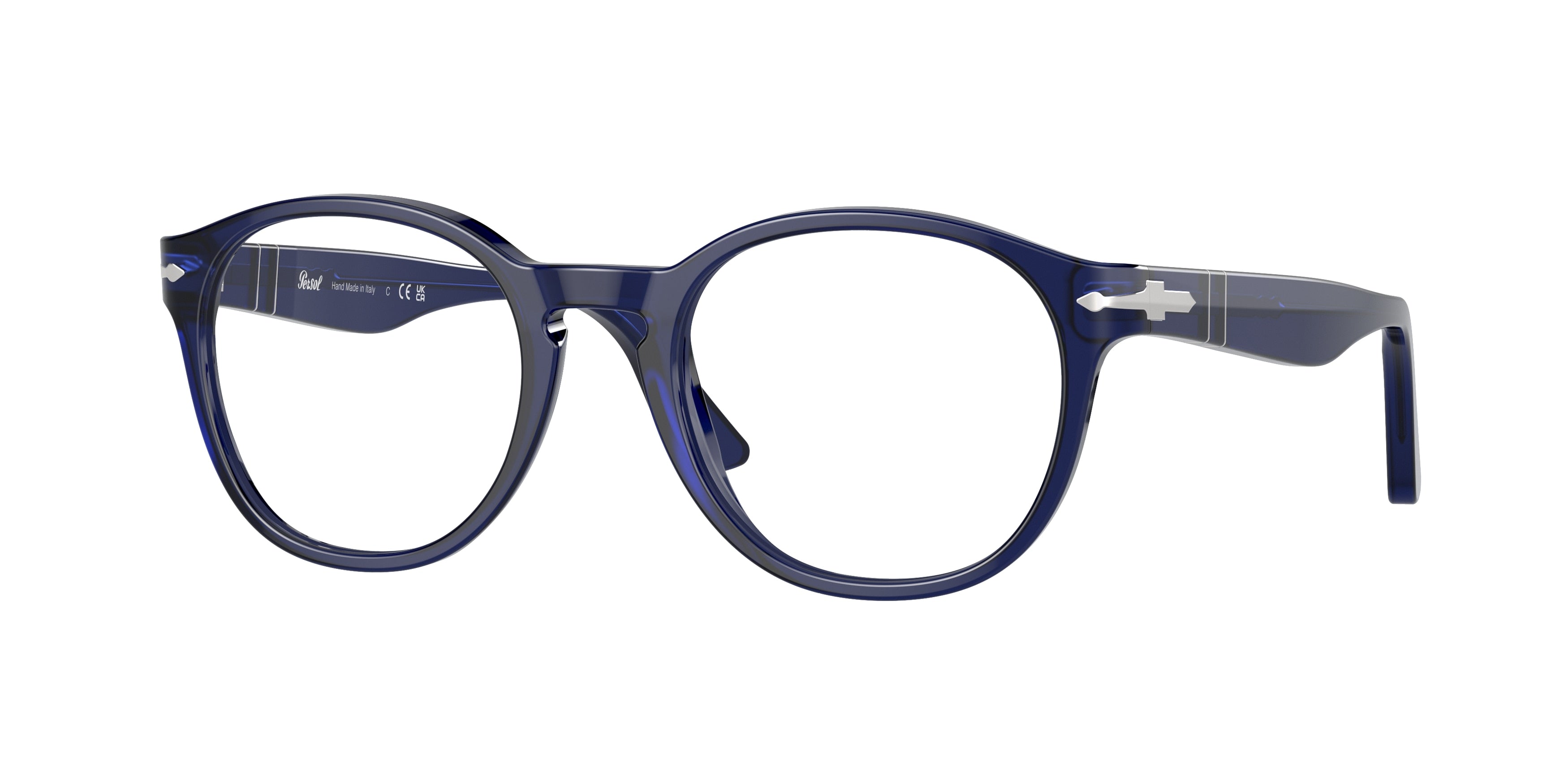 Persol PO3284V Phantos Eyeglasses  181-Blue 50-145-20 - Color Map Blue