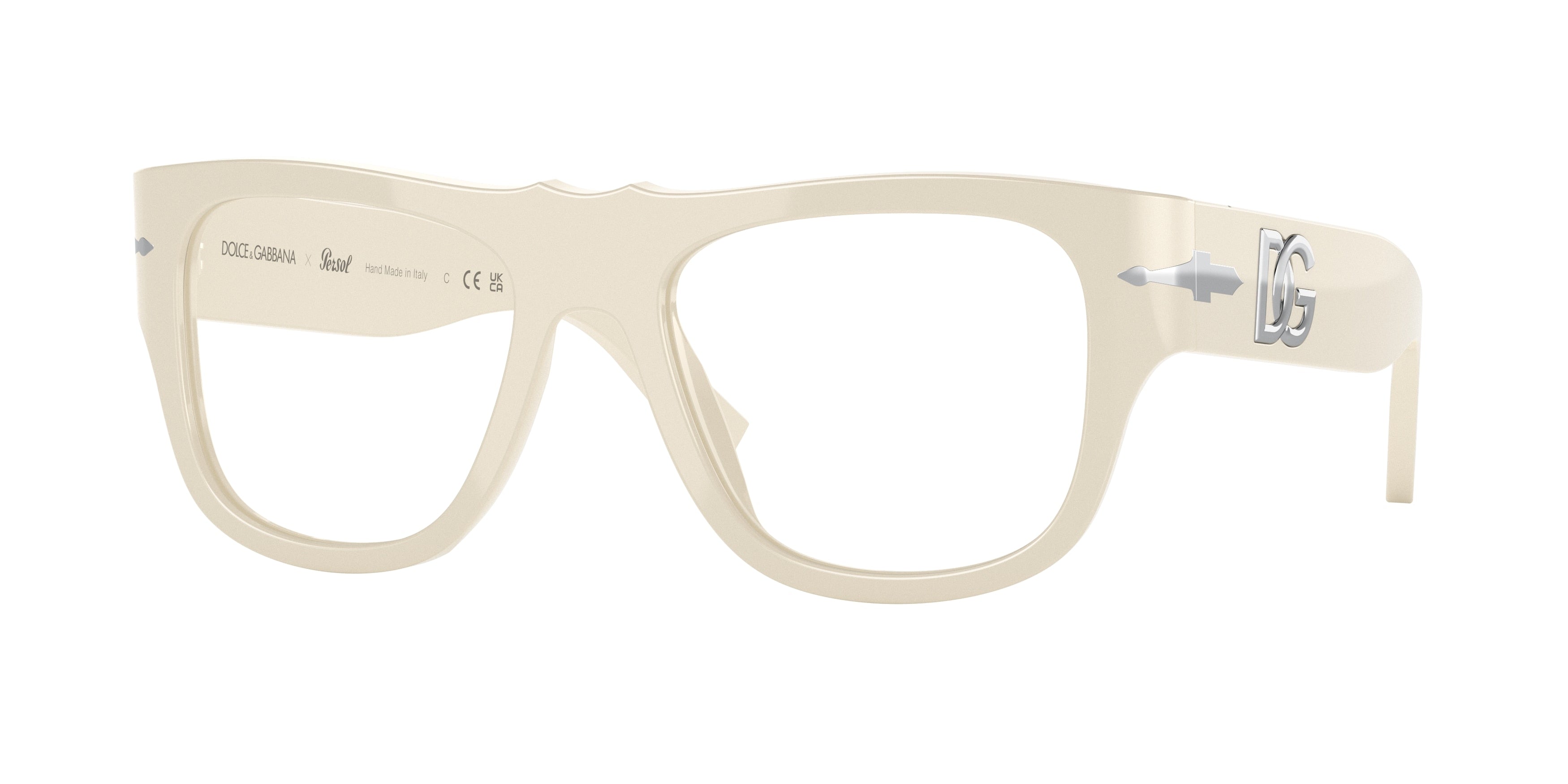 Persol PO3294V Pillow Eyeglasses  1163-Ivory 54-140-19 - Color Map White