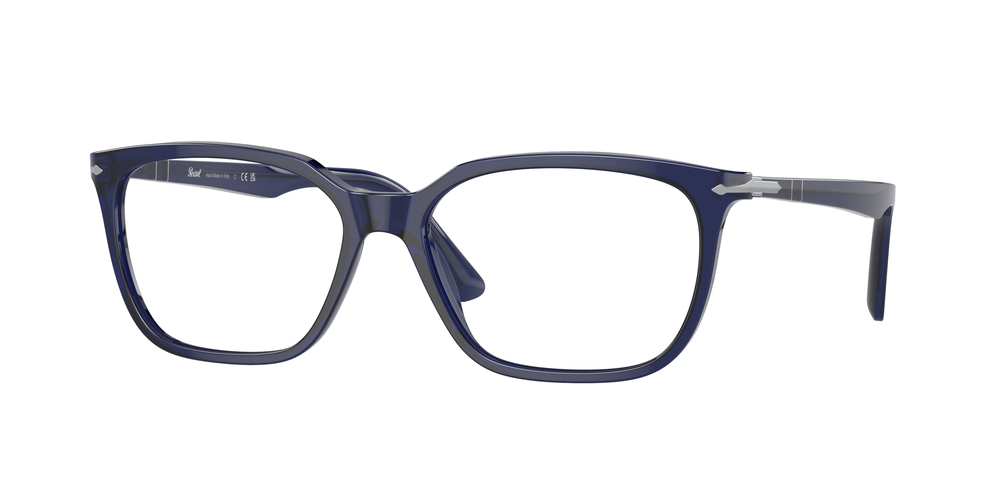 Persol PO3298V Rectangle Eyeglasses  181-Cobalto 56-145-16 - Color Map Blue