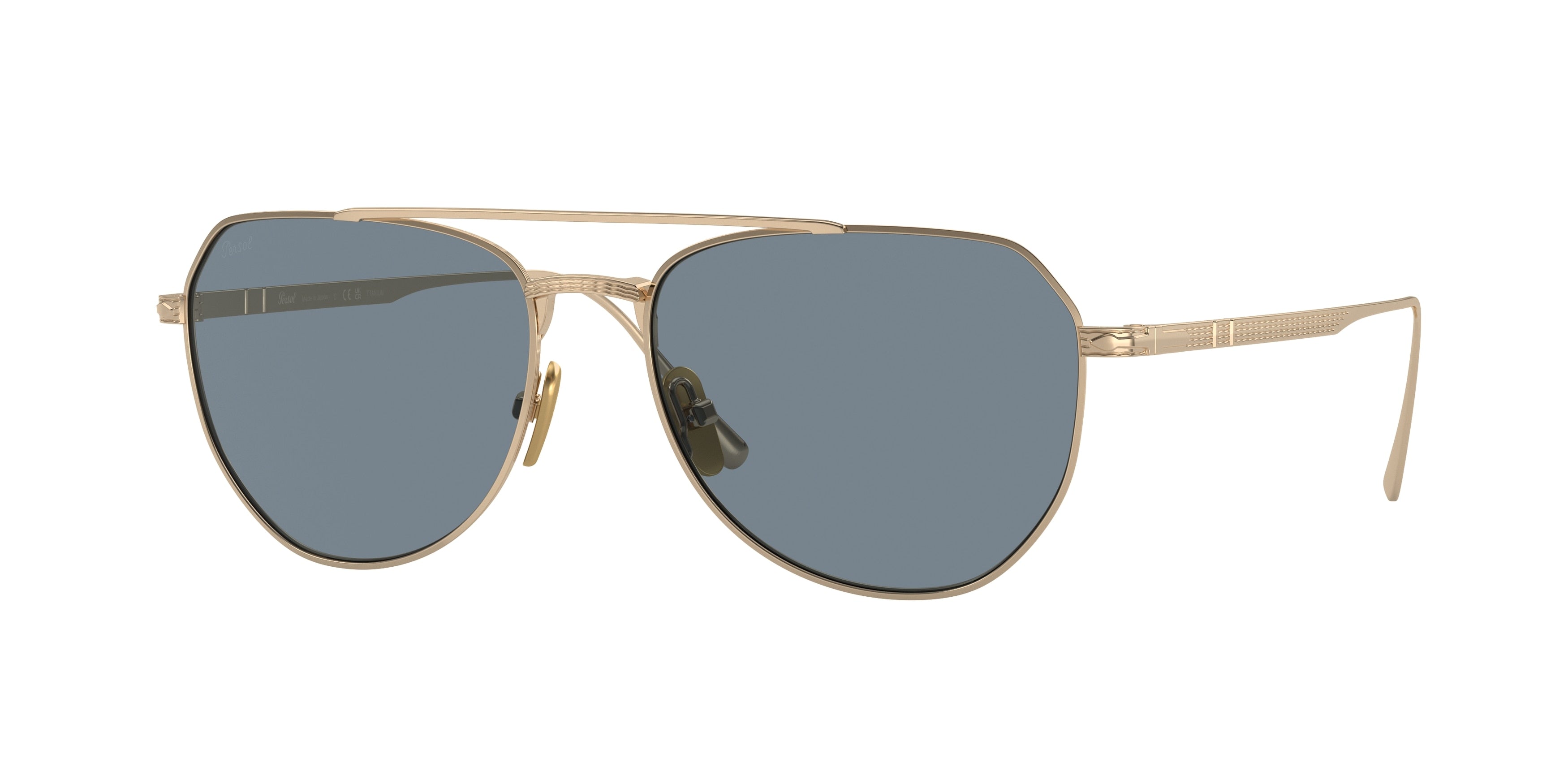 Persol PO5003ST Phantos Sunglasses  800056-Gold 54-145-16 - Color Map Gold