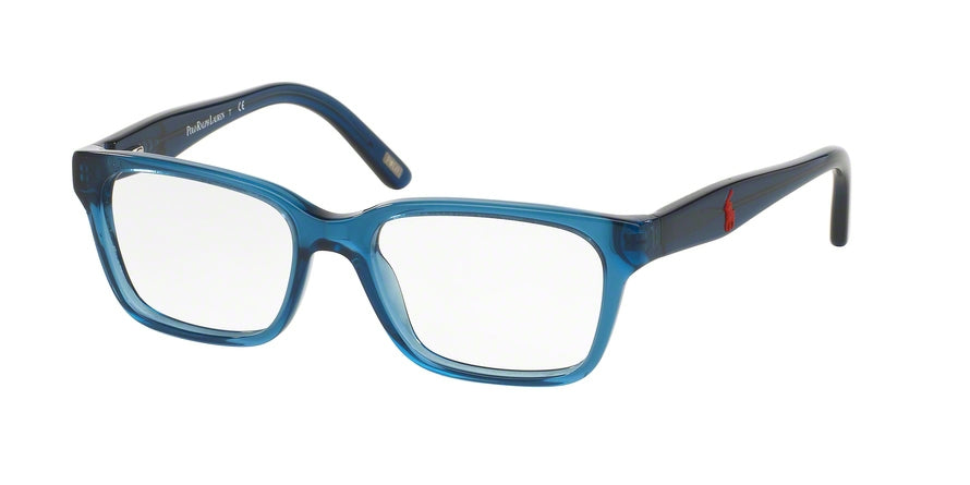 Polo Prep PP8524 Square Eyeglasses  1501-NAVY 46-15-125 - Color Map blue