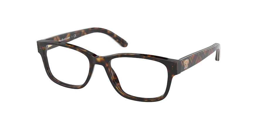 Polo Prep PP8537 Pillow Eyeglasses  5003-DARK HAVANA 49-16-130 - Color Map havana