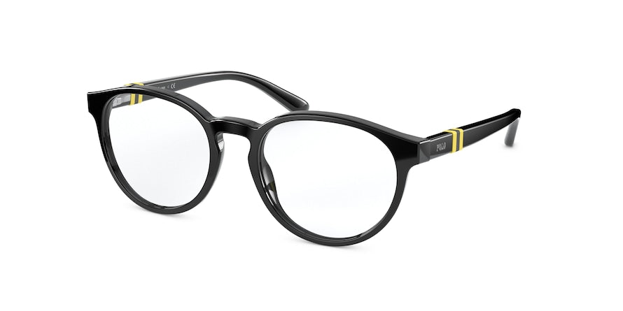 Polo Prep PP8538 Phantos Eyeglasses  5001-BLACK 48-17-130 - Color Map black