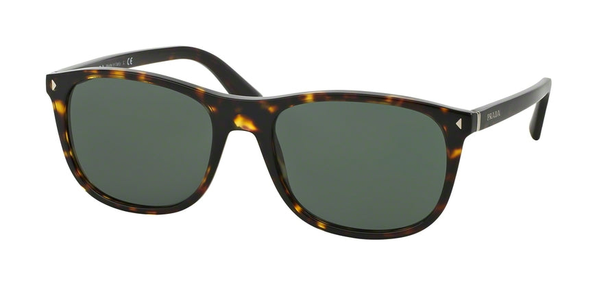 Prada PR01RS Rectangle Sunglasses  2AU3O1-HAVANA 57-19-145 - Color Map havana