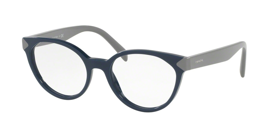 Prada PR01TV Phantos Eyeglasses  TFM1O1-BLUE 53-18-140 - Color Map blue