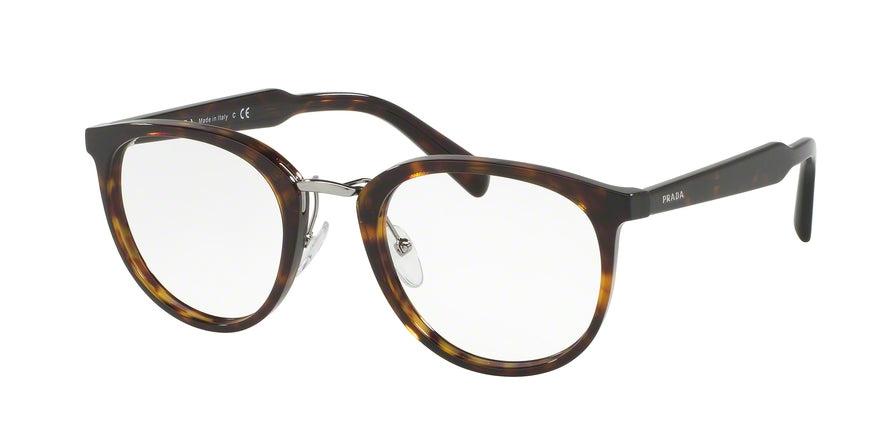 Prada PR03TV Phantos Eyeglasses  2AU1O1-HAVANA 52-22-145 - Color Map havana