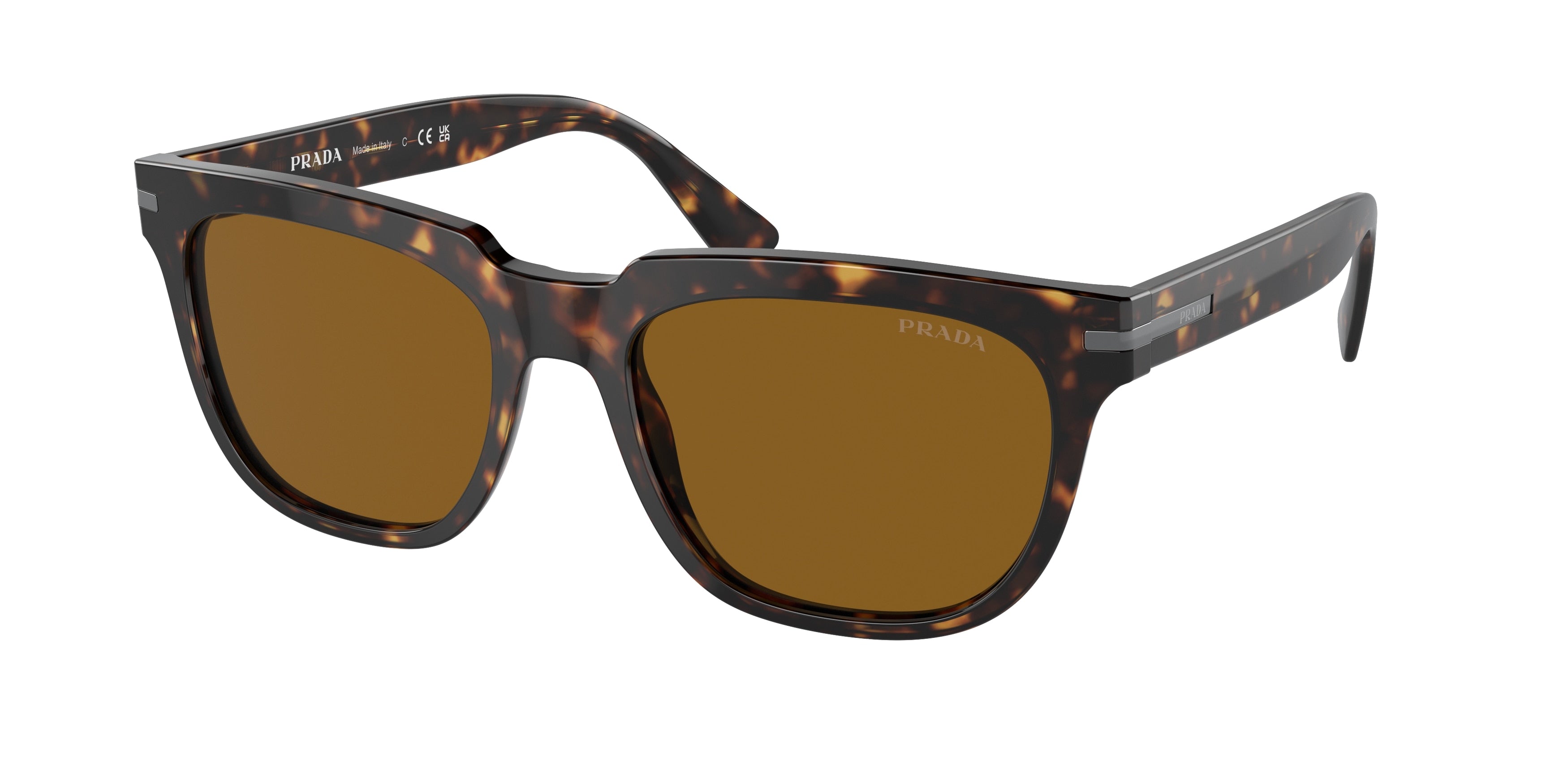 Prada PR04YS Pillow Sunglasses  2AU0B0-Tortoise 56-150-19 - Color Map Tortoise