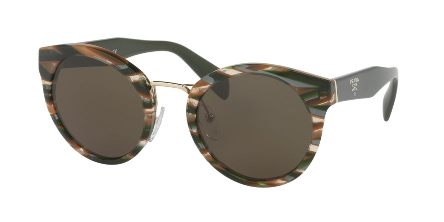 Prada HERITAGE PR05TS Phantos Sunglasses  VAO4J1-SHEAVES GREY BROWN 53-23-140 - Color Map grey
