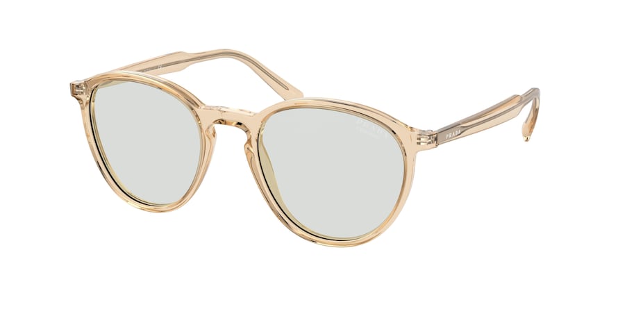 Prada CONCEPTUAL PR05XS Phantos Sunglasses  01N07D-AMBER CRYSTAL 51-20-145 - Color Map light brown