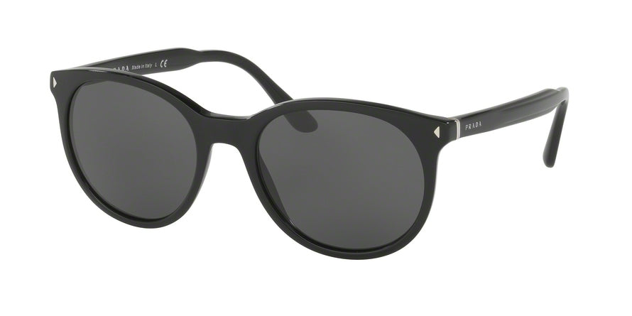 Prada CONCEPTUAL PR06TSF Phantos Sunglasses  1AB5S0-BLACK 53-19-145 - Color Map black