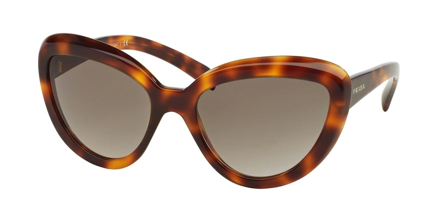 Prada PR08RS Cat Eye Sunglasses  TKR3D0-HAVANA 57-19-140 - Color Map havana