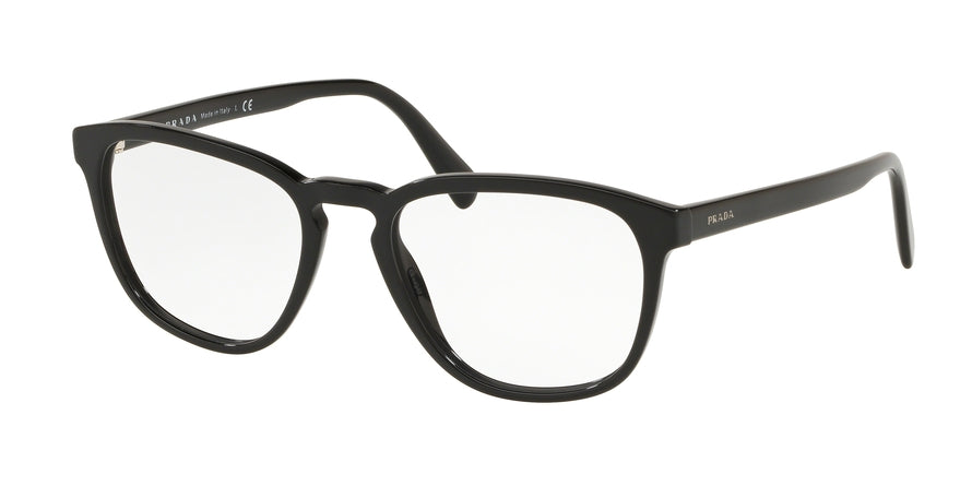 Prada CONCEPTUAL PR09VVF Pillow Eyeglasses  1AB1O1-BLACK 54-18-145 - Color Map black
