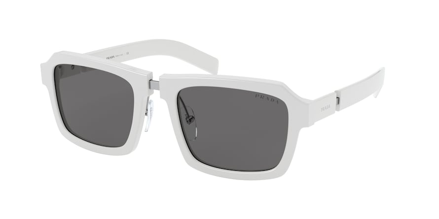 Prada PR09XS Pillow Sunglasses  4AO5S0-WHITE 53-21-145 - Color Map white