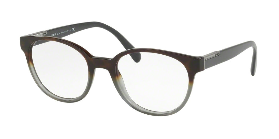 Prada HERITAGE PR10UV Phantos Eyeglasses  C7O1O1-HAVANA GRADIENT GREY 54-20-145 - Color Map grey