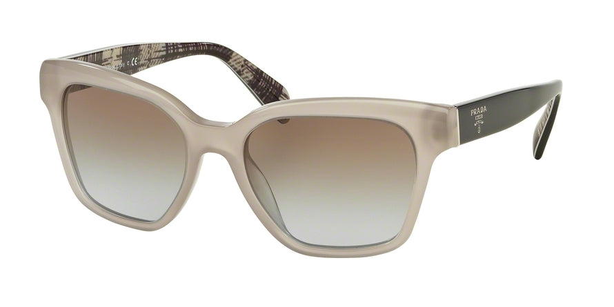 Prada PR11SS Square Sunglasses  UFH4S2-OPAL BEIGE 53-18-140 - Color Map light brown